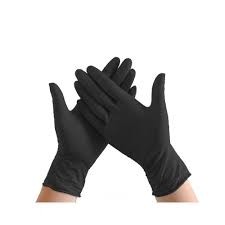 Nitril handschoenen ongepoederd zwart S